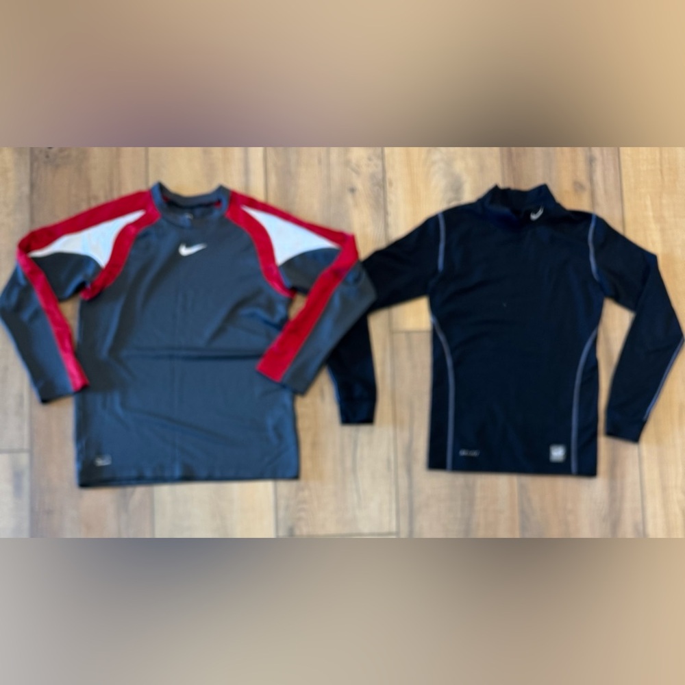 Pair of 2 Boys Size Medium Nike Long Sleeve Tops